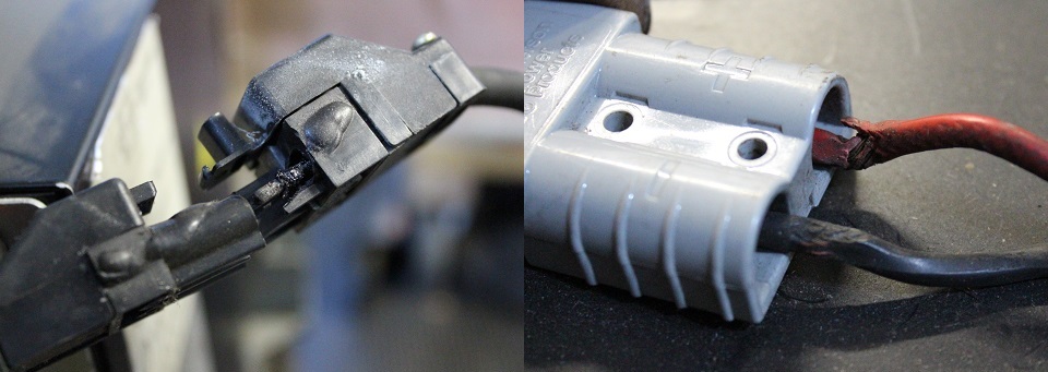 Stecker am Ladegerät